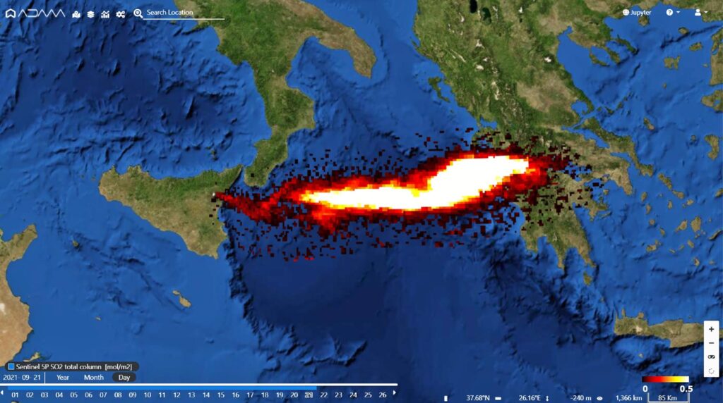 Συναγερμός: Τεράστιες ποσότητες διοξειδίου του θείου πάνω από την Ελλάδα