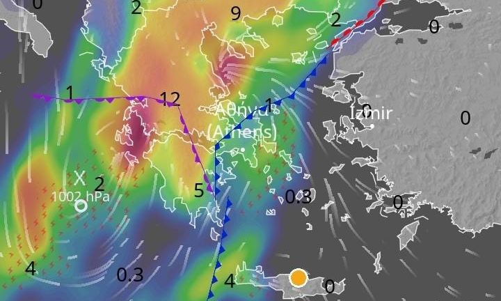 Καιρός: Το GFS «κλείδωσε» επικίνδυνη κακοκαιρία – «Συναγερμός» από τους Αμερικανούς