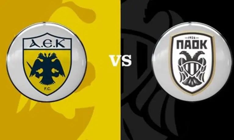 ΑΕΚ ΠΑΟΚ LIVE: Το κανάλι και η ώρα του αγώνα σήμερα (15/7/2020)