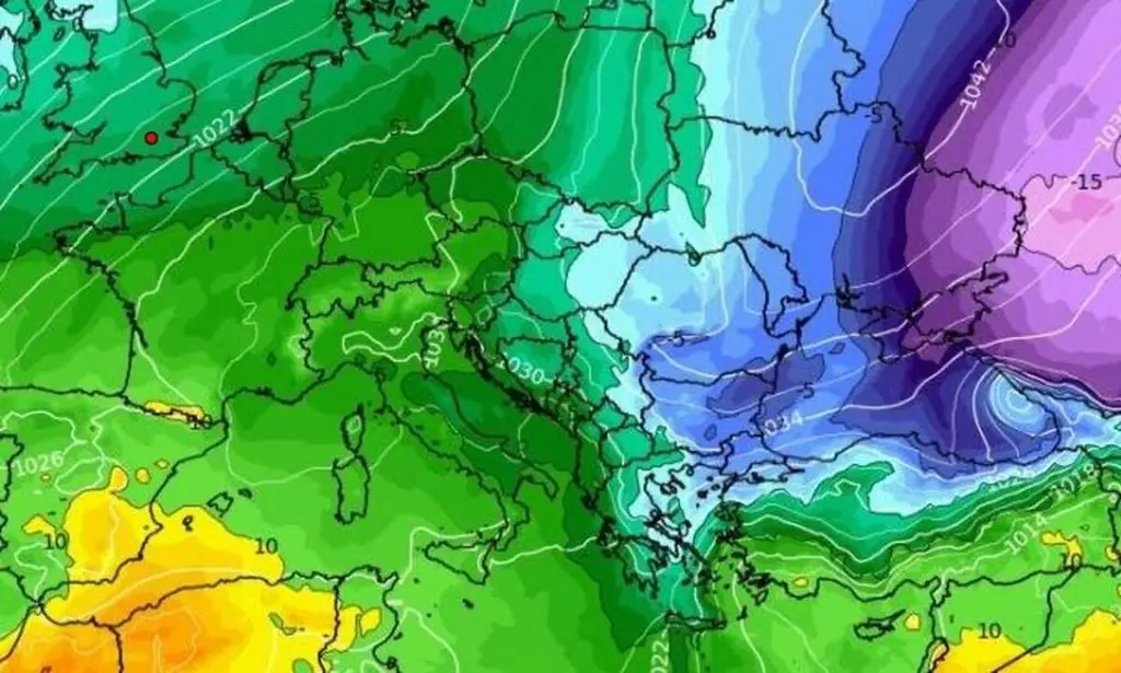 Καιρός ΤΩΡΑ: ΠΡΟΣΟΧΗ – Έρχεται ψυχρή εισβολή – Καρέ καρέ η κάθοδος (ΧΑΡΤΕΣ)