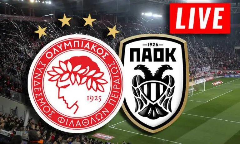 ΠΑΟΚ Ολυμπιακος (ΟΣΦΠ) LIVE STREAMING
