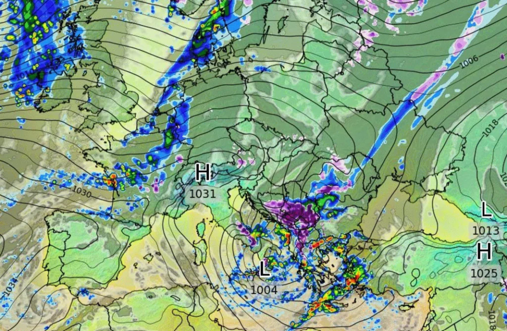 Καιρός: Πού θα χιονίσει τα Χριστούγεννα - Τι δείχνει το ECMWF 5 Καιρός: Πού θα χιονίσει τα Χριστούγεννα - Τι δείχνει το ECMWF